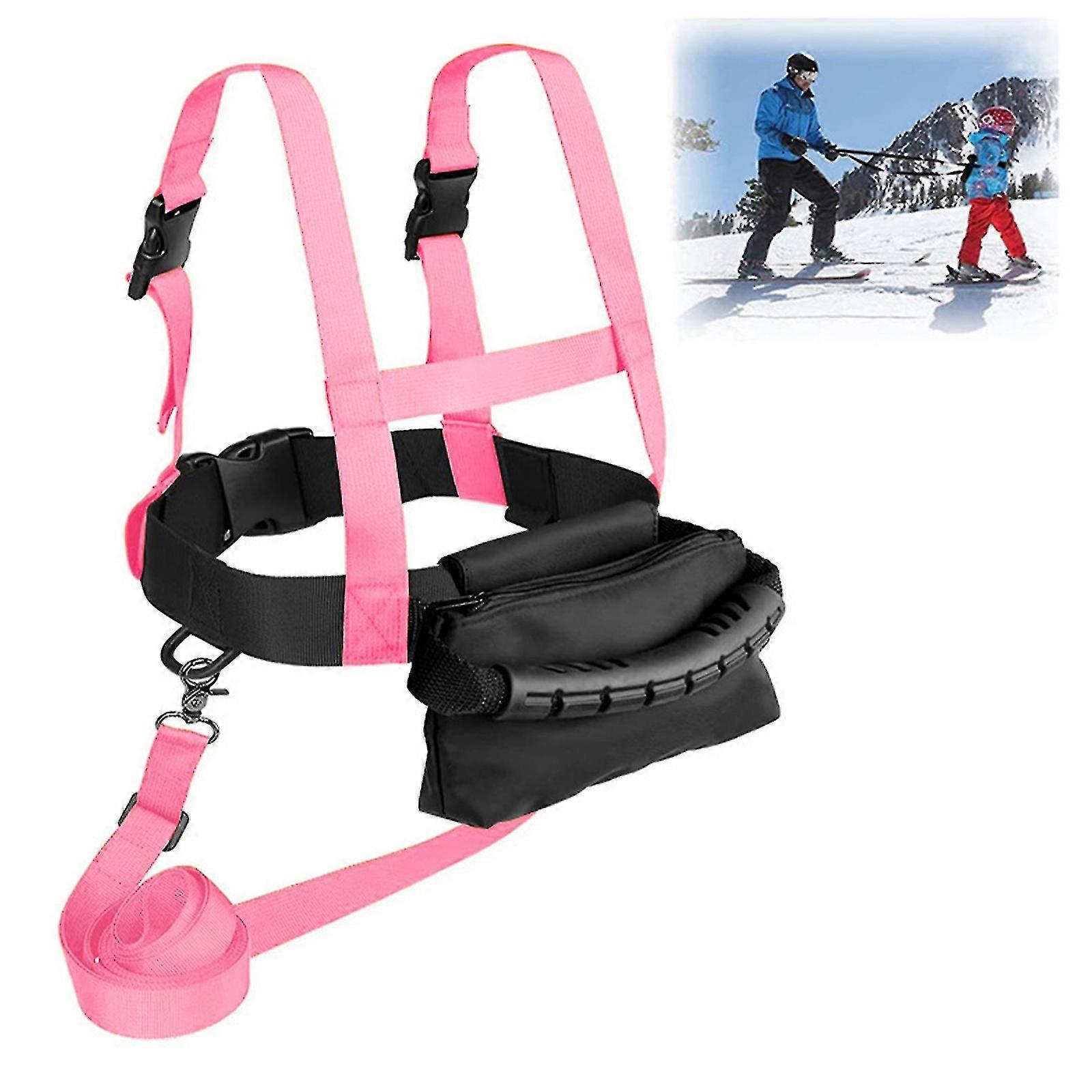 Kids Ski Shoulder Harness Beginners Ski Training Harness Skating Snowboard
