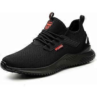 Safety Shoes Men Women Work Shoes Lightweight Breathable Steel Toe Cap Safety Sneaker 42 EU