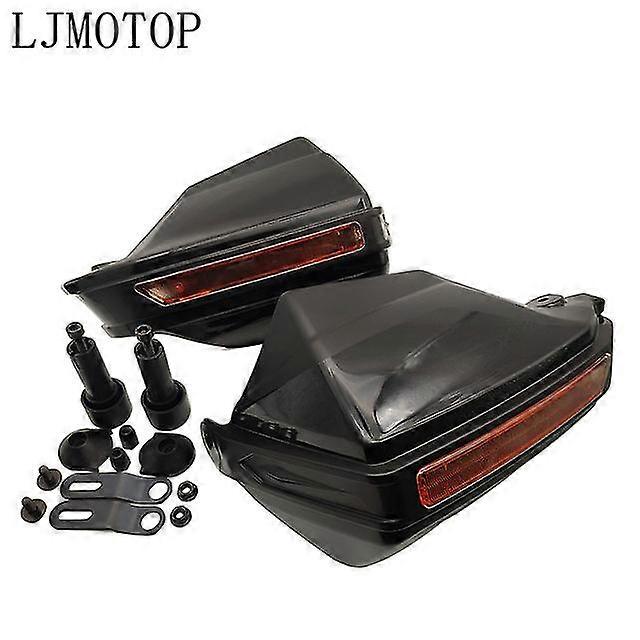 2021 New 1pair Motorcycle Hand Guards 7/8&quot; Handlebar Handguard Handle Protector Motocross Scooter Atv Proguard System Guard Gear