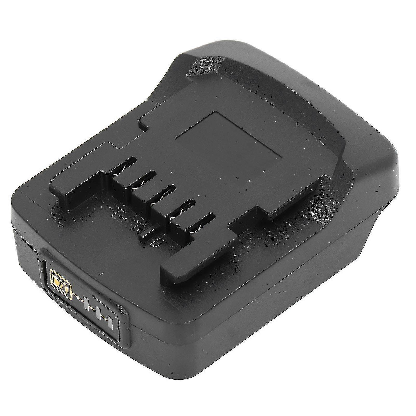 18v Lithium Battery Adapter With Indicator Light For Power Tools