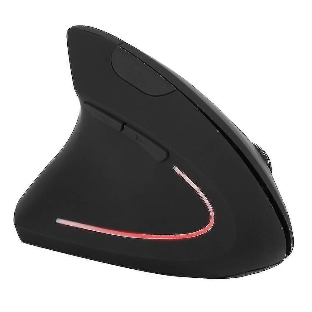 Ergonomic Vertical Wireless USB Optical Mouse for Left-Handed PC Computer Laptop