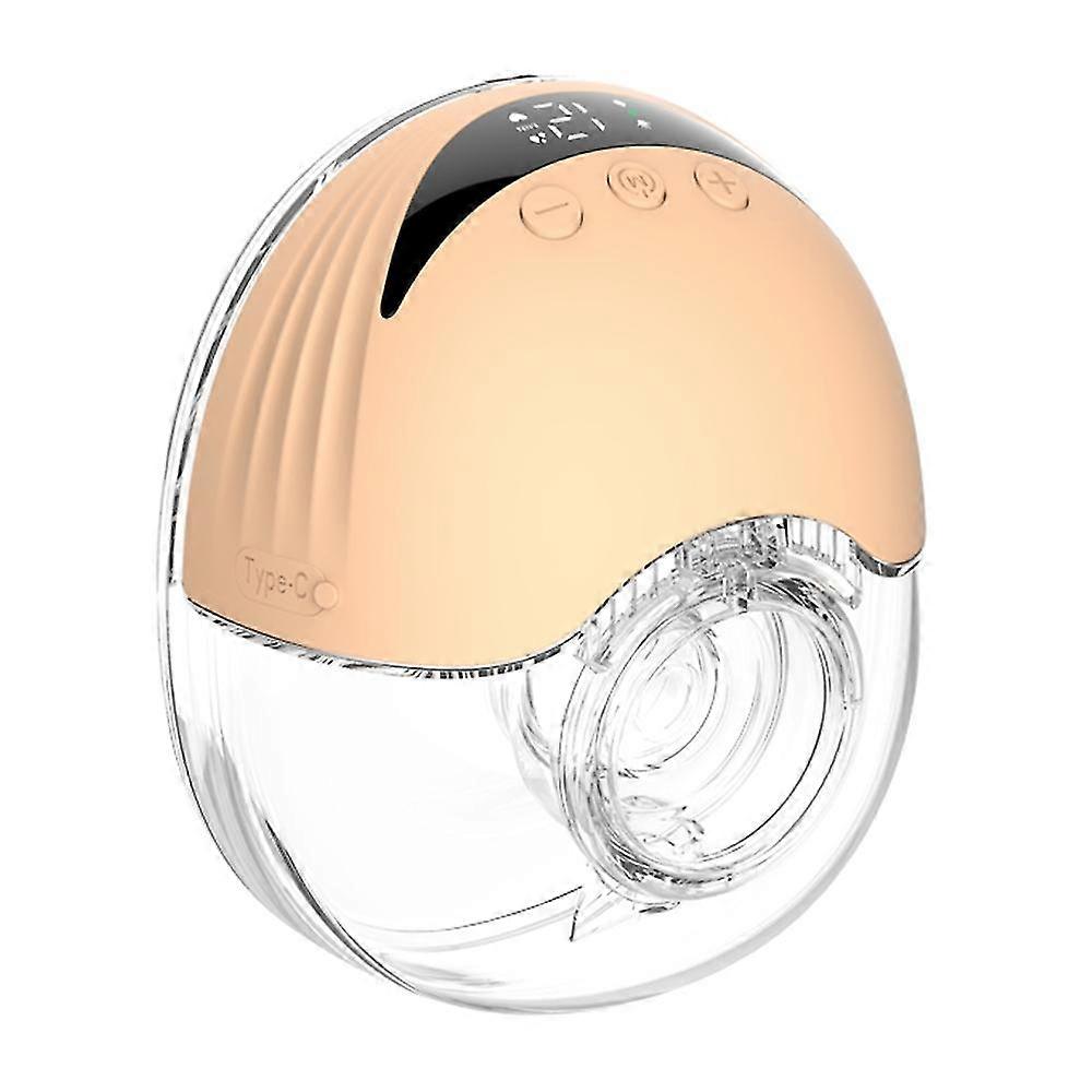 2 stuks handsfree borstkolf draagbare elektrische borstkolf lichtgewicht met LED-display 4 modi & 12