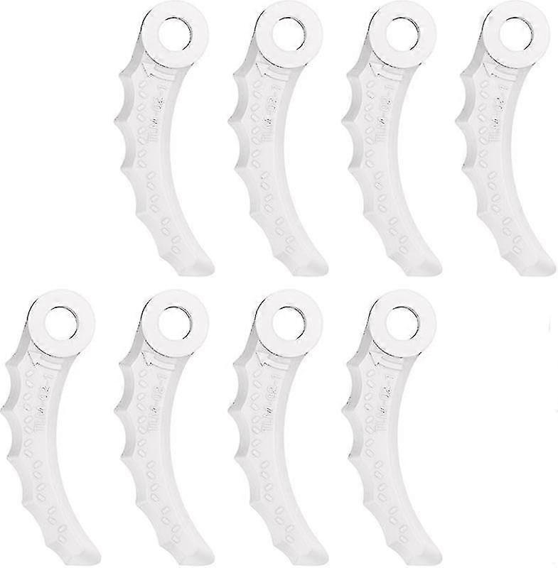 8 Pcs Plastic Blades, Compatible with Makita 198383-1 and 198426-9, DUR189RF Cordless Grass Trimmer - q36