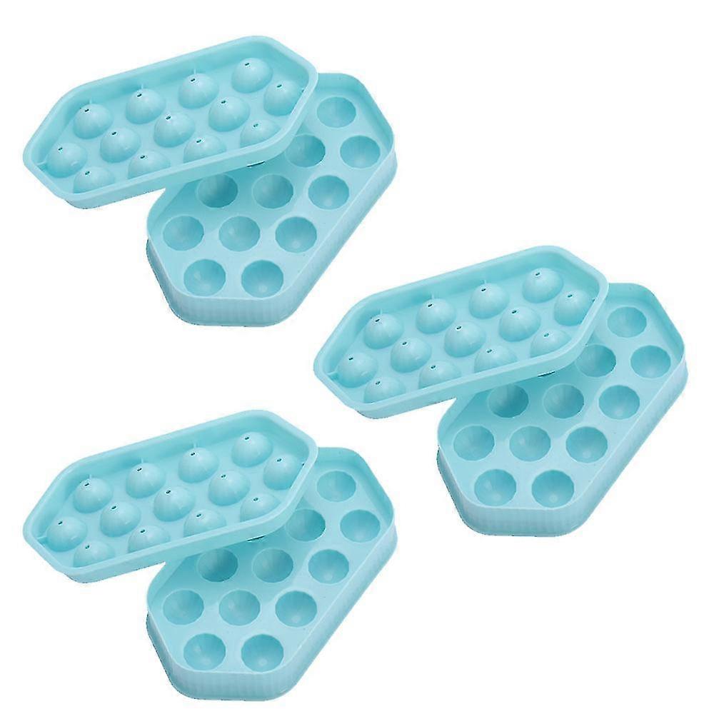 3 Pcs Round Ice Cube Tray For Freezer, Sphere Ice Chilling