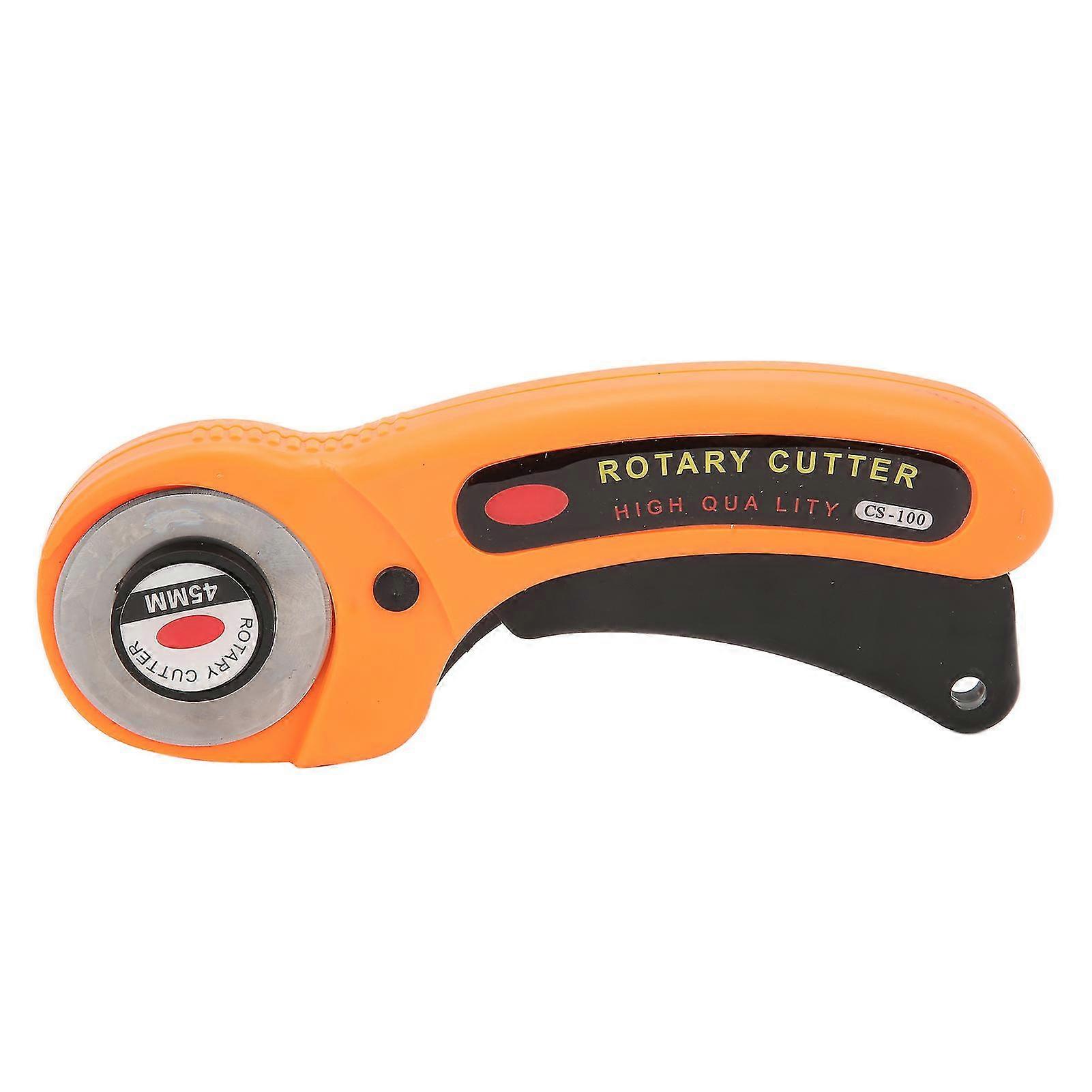 Fabric Cutter with Safe Blade Lock for Sewing, Quilting, and Leather Cutting