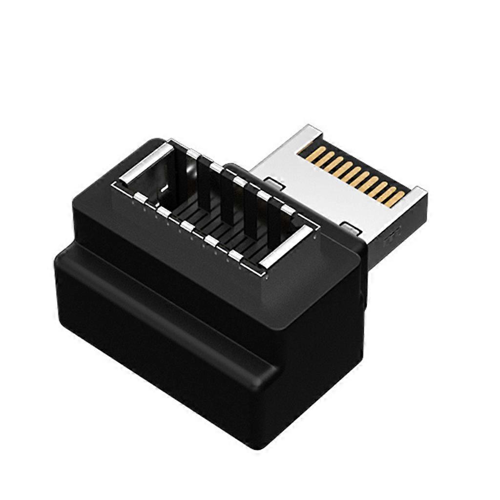90 vinkel adapter til computer usb 3.1 type-e hun til type-e han adapter