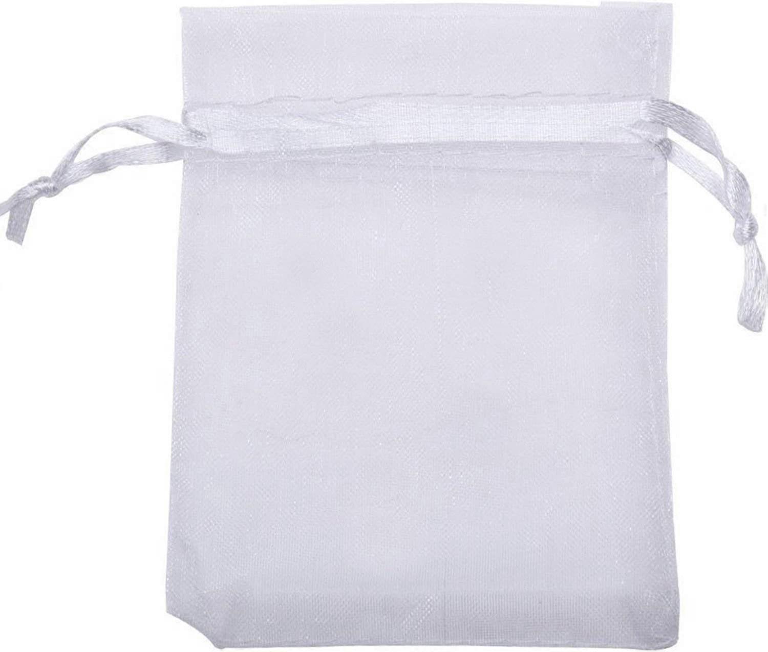 100Pcs Grape Plant Growing Kits Protection Bags with Drawstring Fruit Protection Mesh Bag Protective Pouches for Strawberry Grapes Organza Gift Bag