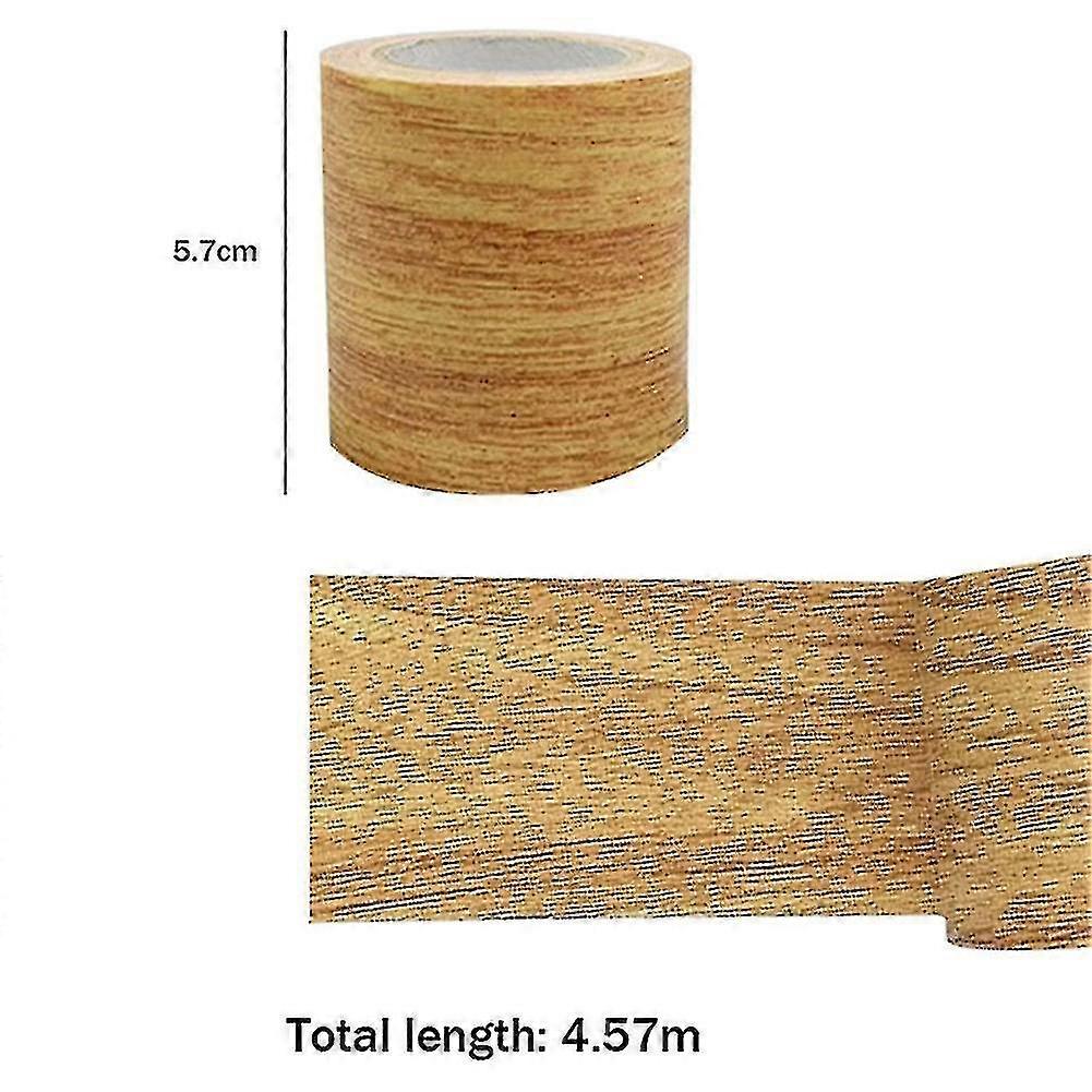 Golden Camel Woodgrain Repair Tape Patch Wood Textured Furniture Adhesive Tape Strong Stickiness Z32