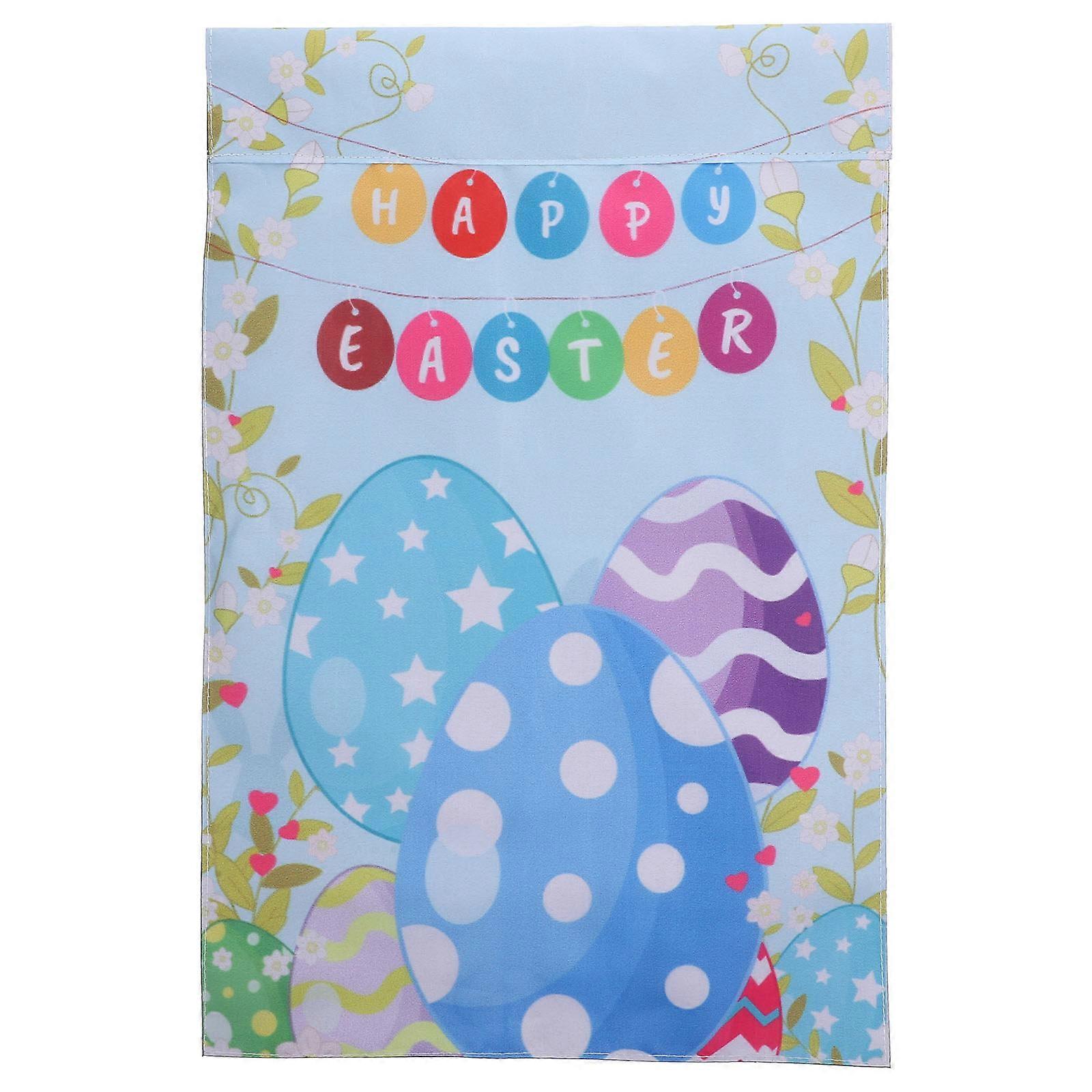 Spring Garden Flag Yard Flag Easter Decor for Spring Theme Farmhouse Decoration