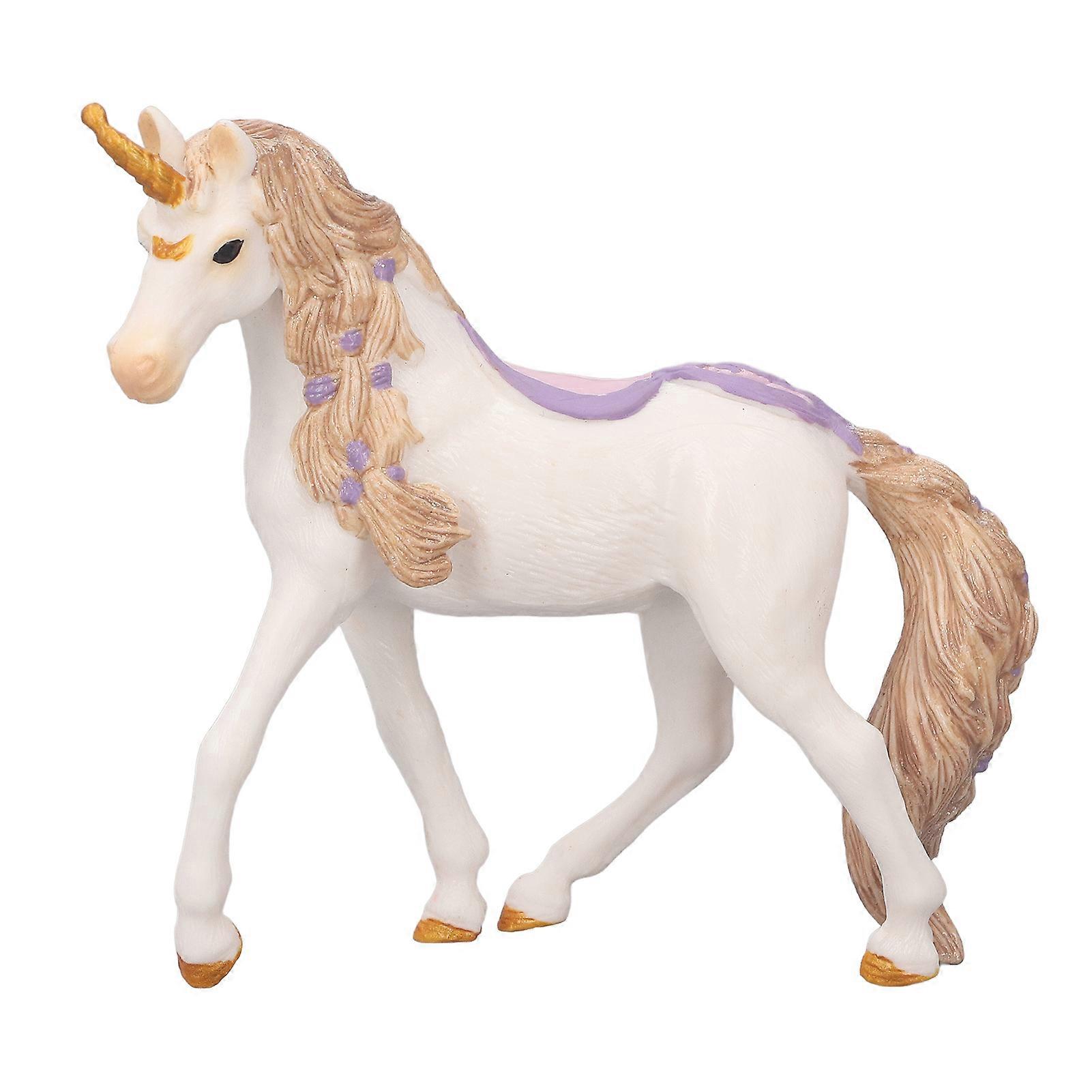 Resin Unicorn Pegasus Ornament Decorative for Home Office Desktop and Collectible