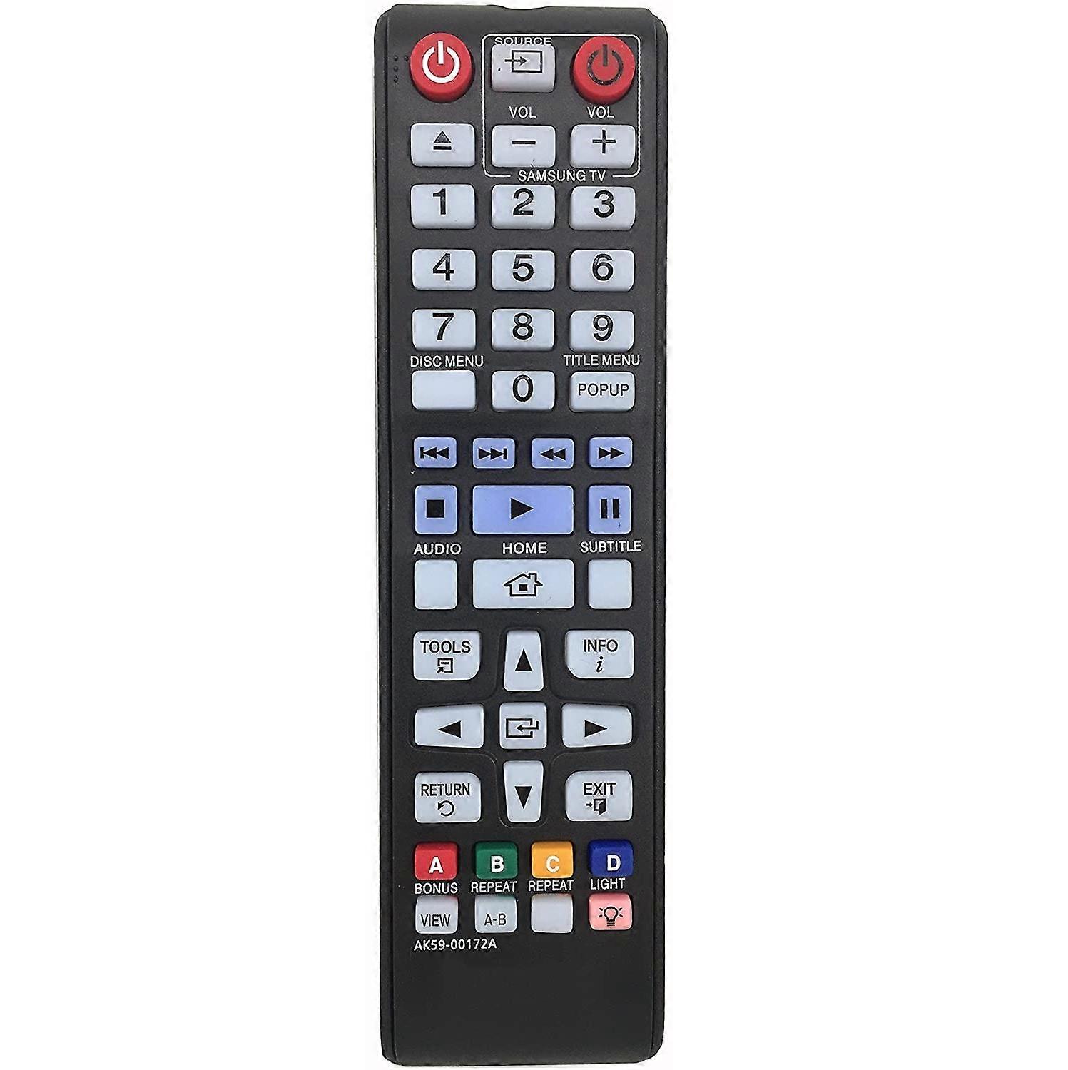 AK59-00172A Remote Control For Samsung Disc Player DVD