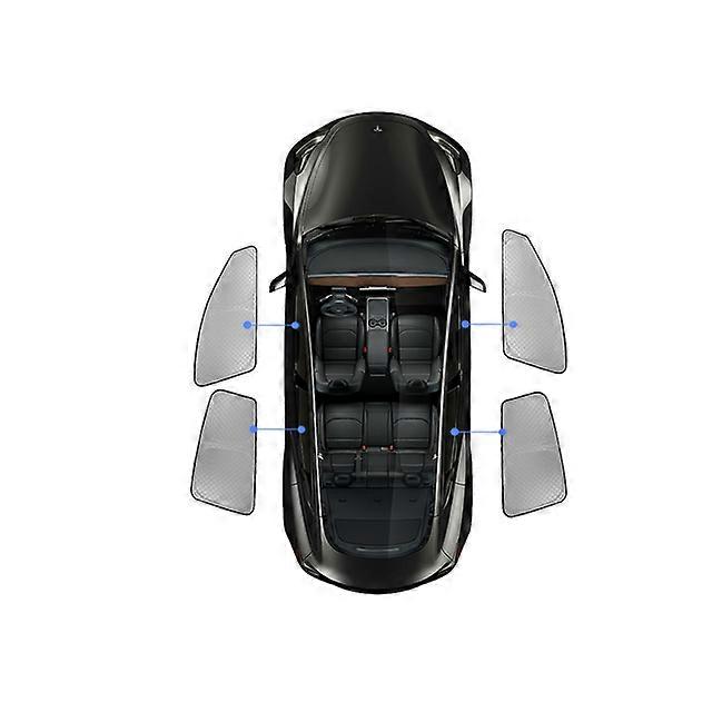 Car Vehicle Window Parts Window Sunshade For Tesla Model Y Privacy Sun Shade Windshield Sun Shade Front Rear Side Vehicle Window Parts Window Blind