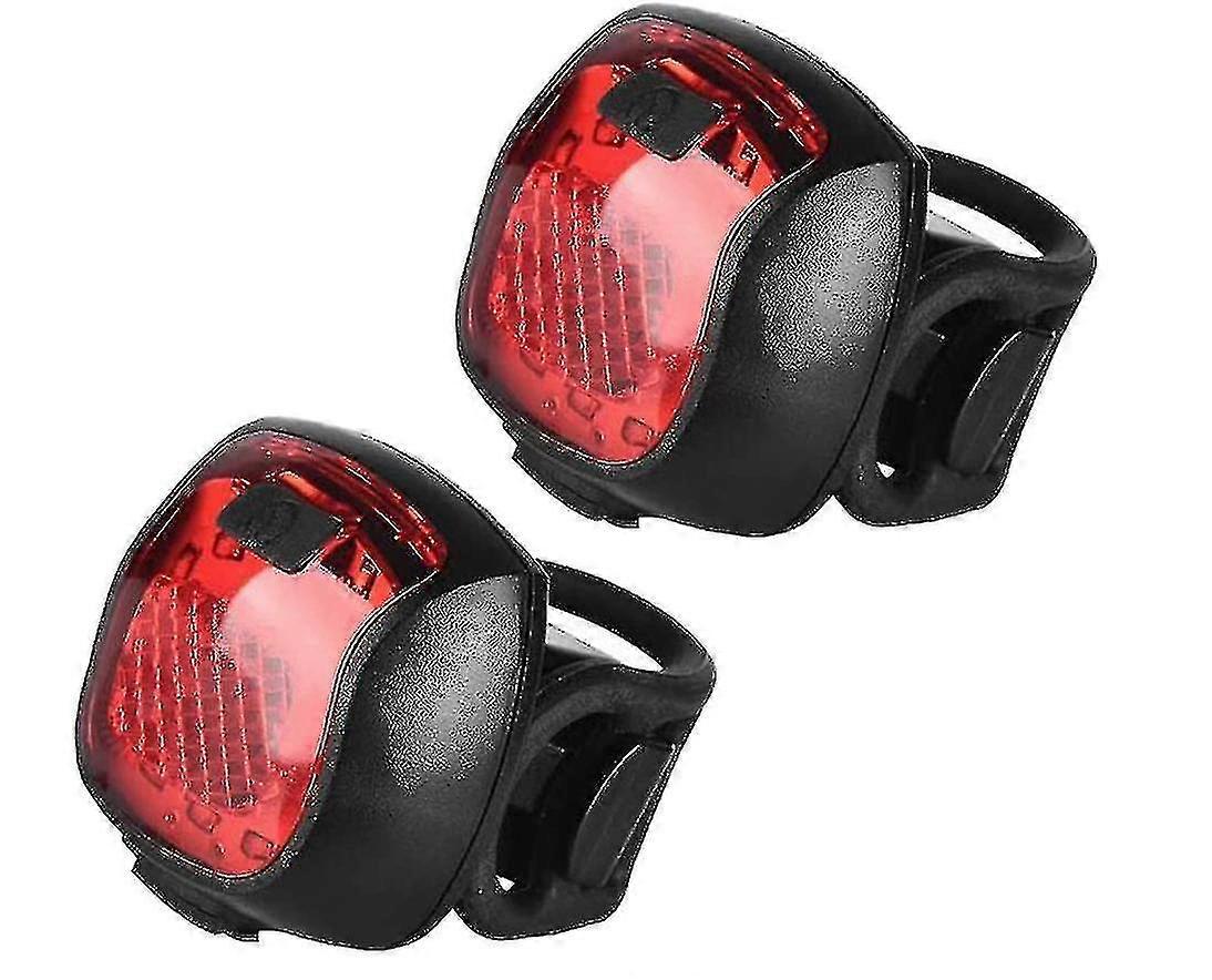 Bike Usb Recharable Bike Cycle Led Warning 2pcs()