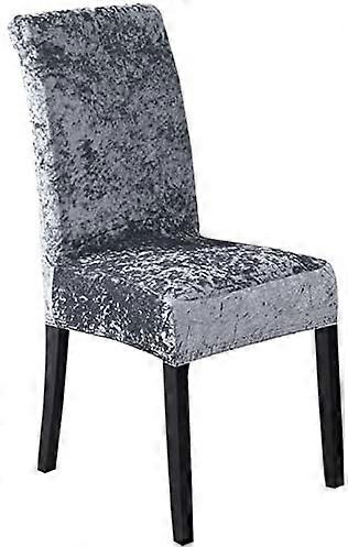 2ks tlustý sametový potah židle jídelní židle Slipcover elastický strečový kryt židle