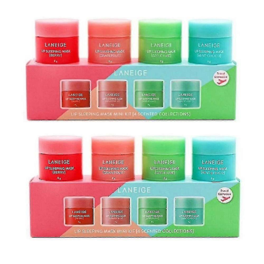 Lip Balm Mask, 4/Τμχ Νέα Laneige Lip Sleeping Mask Ενυδάτωση Συντήρηση Επισκευή Μάσκα Lip Balm - Yx