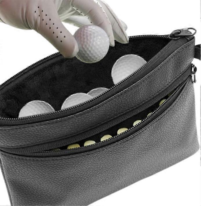 Outdoor Golf Bag Black Portable Waist Pack