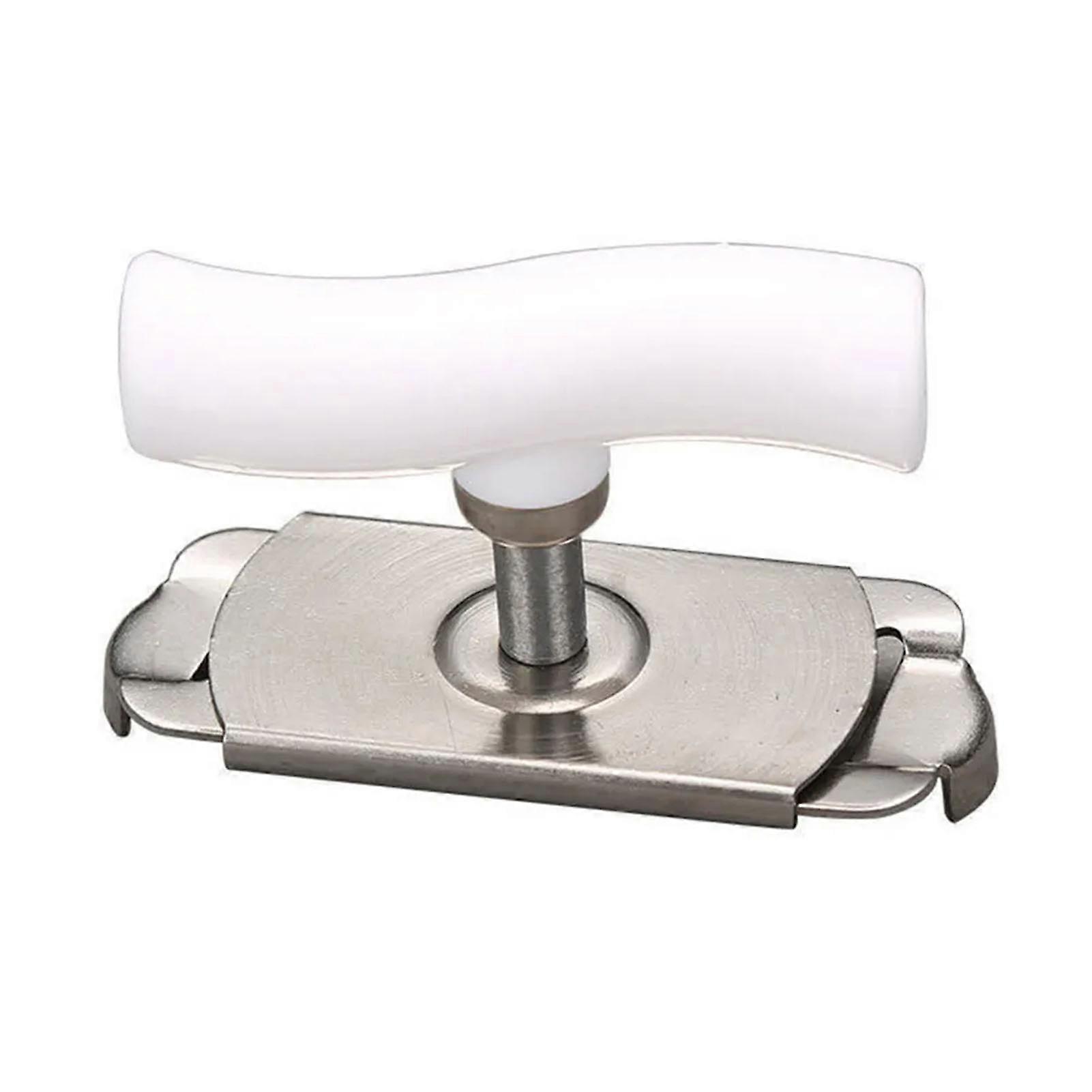 Ouvre-boîte avec poignée réglable Poignée facile Ouvre-bouteille de couvercle en acier inoxydable Ouvre-bocal à rotation douce pour les personnes âgées souffrant d’arthrite Jikaix