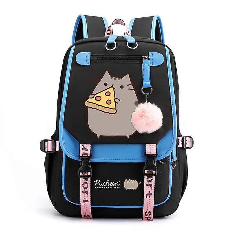 Fun cartoon printed chubby Jimao backpack for primary and secondary school students