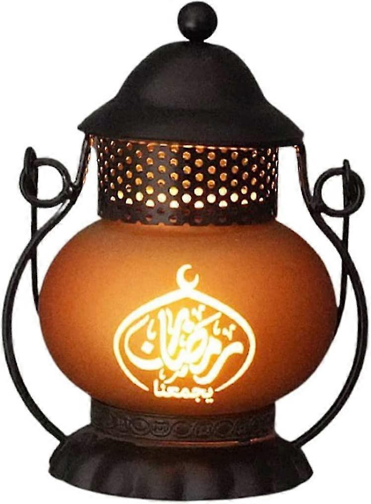Ramadan Light Eid Lantern Lamp Square Ramadan Hanging Light Mubarak Element Lamp Ramadan Decoration For Festival