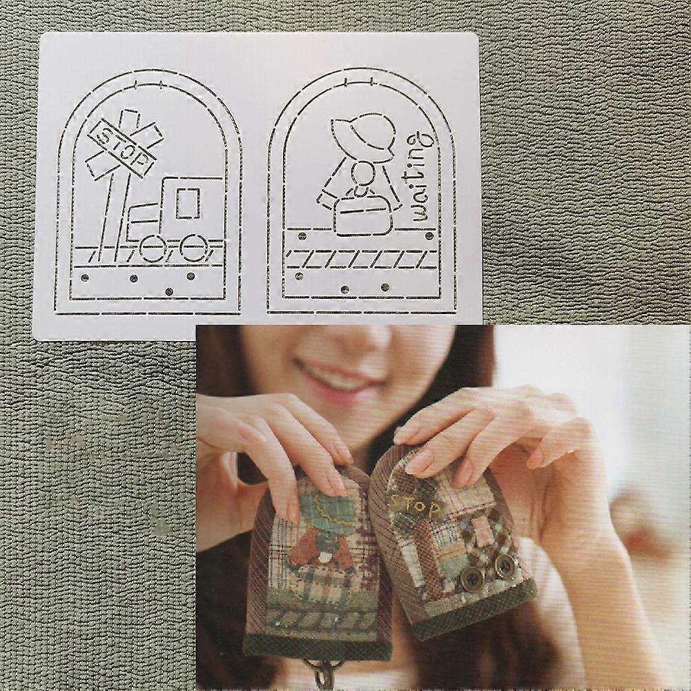 Striped Pattern Soft Embroidery Template Soft Embroidery Template Professional DIY Sewing Tools