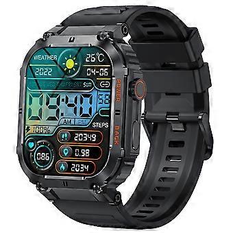 JUEGE* Smart Watch Men's Smart Bracelet Wireless Call, Wireless Music Time Display, Step Counting, Calories, Distance, Sleep Time, Power On And Off Di