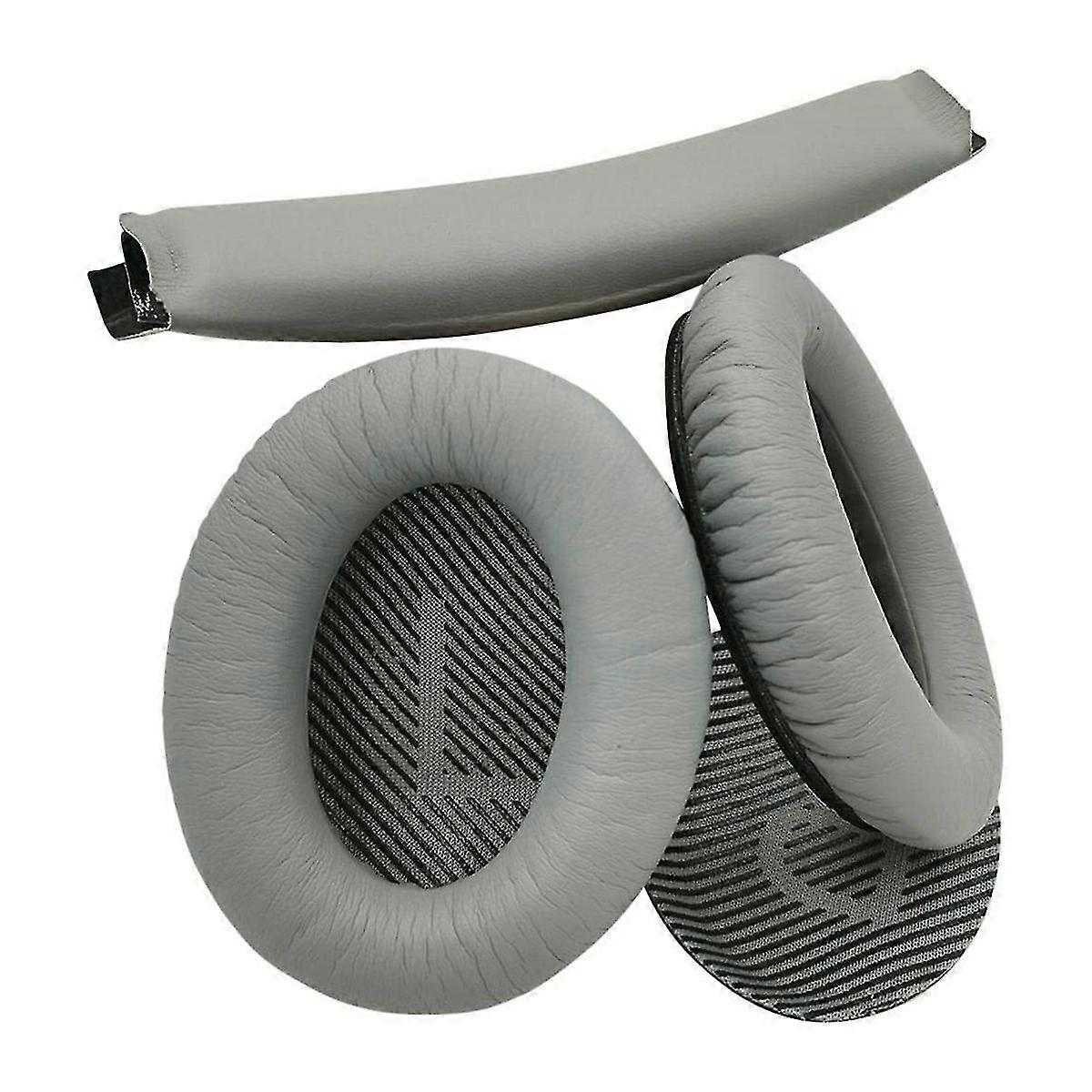 Headband Cushion And Ear Pads Replacement For Quiet Comfort 25 35 (qc25 Qc35) And 35 Ii (qc35ii) He