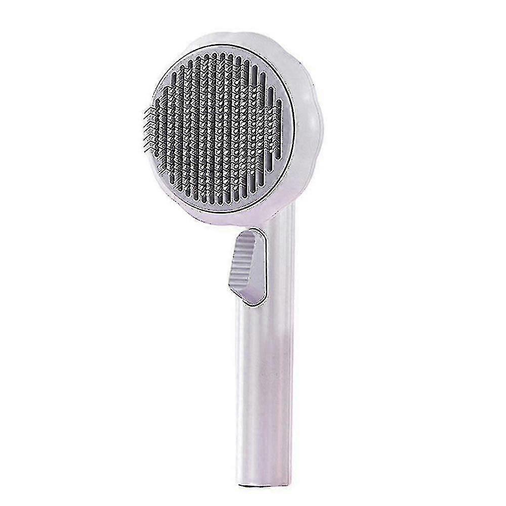 Pet Brush Dog Cat Bru Shedding Ging Cleaning Slicker Comb