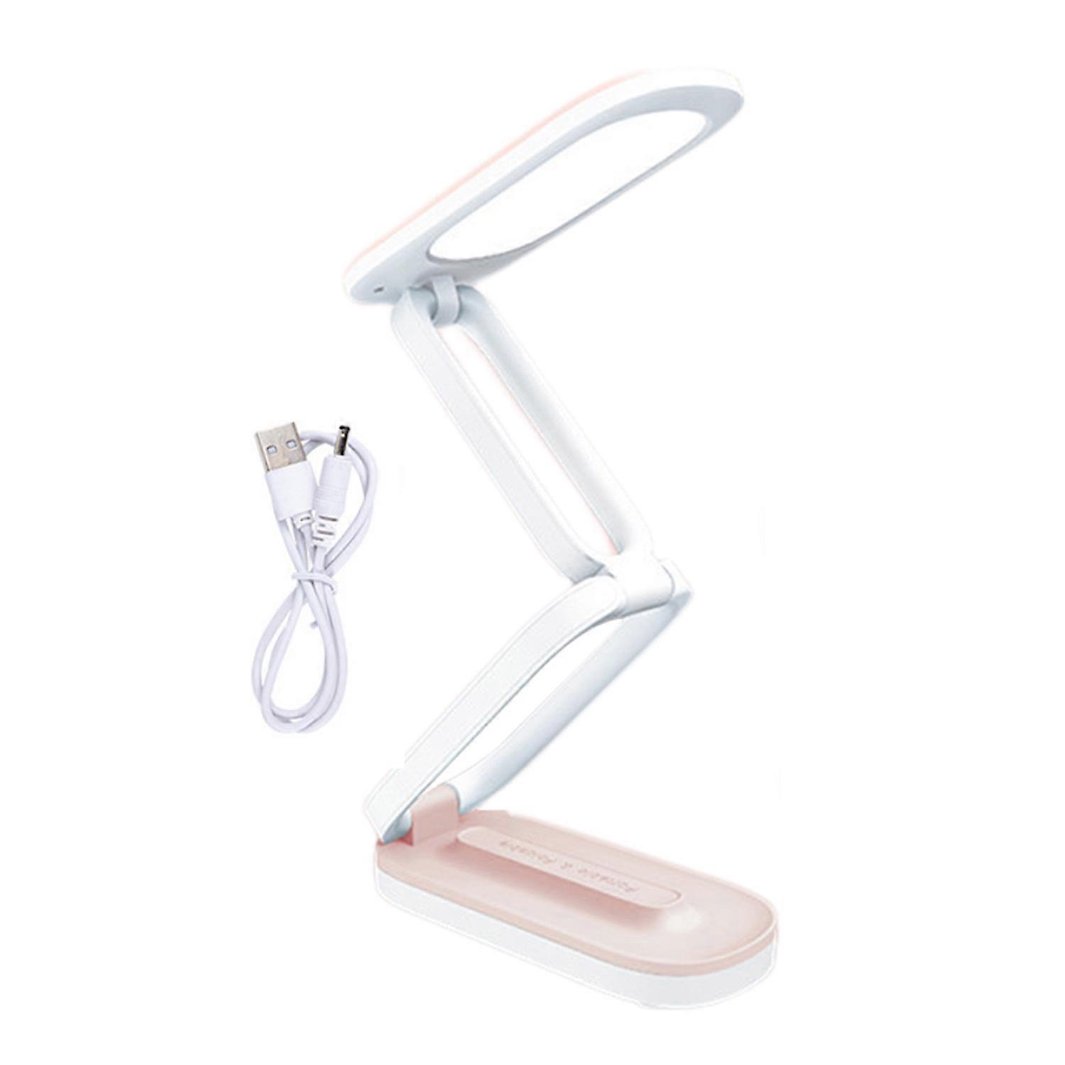 LED Desk Lamp High Brightness Dimmable Flicker Free Non-Glaring Eye Protection Night Lamp Folding