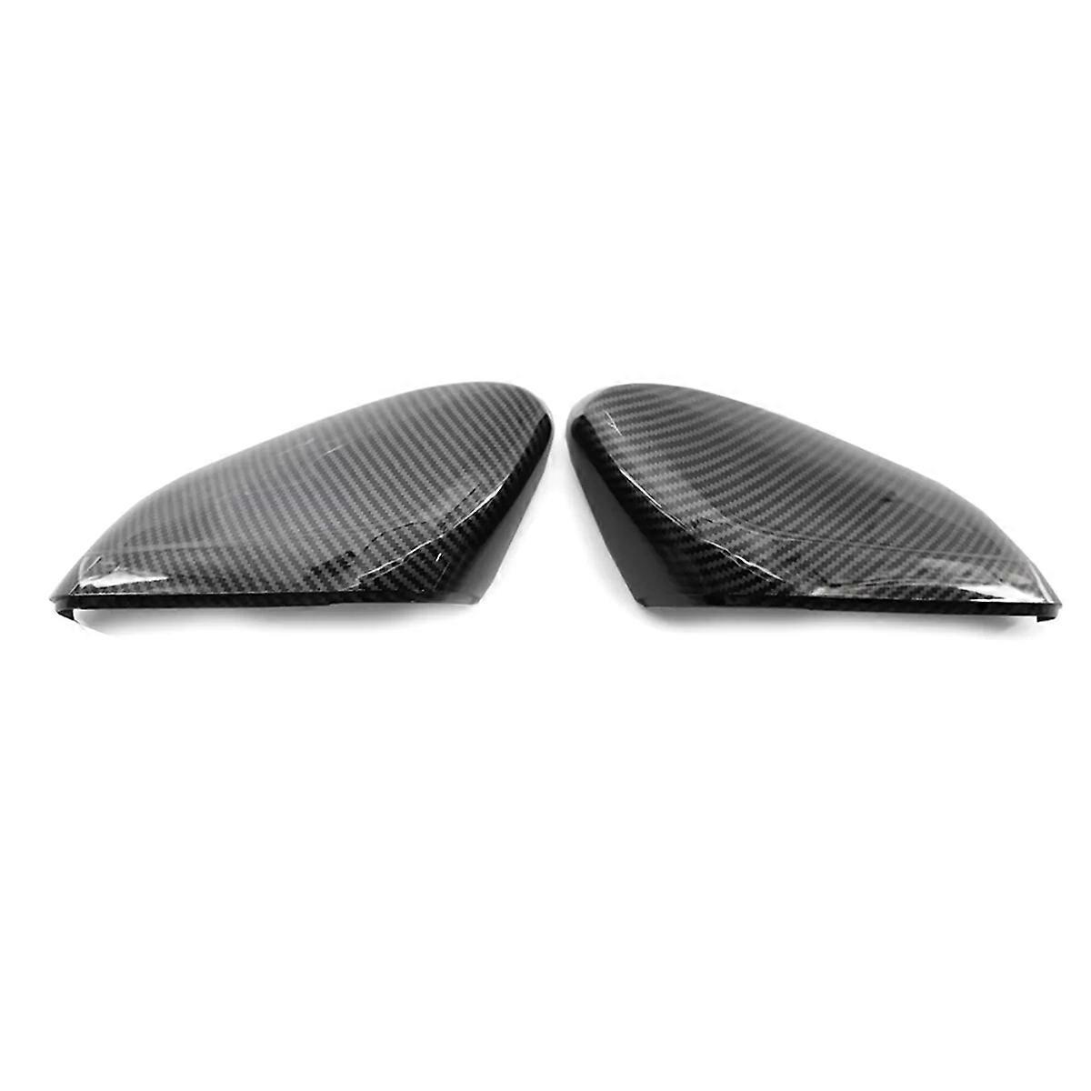 Carbon Fiber Side Rearview Mirror Cover Caps 31402636, 31402628 for S60 V40 2011-2017