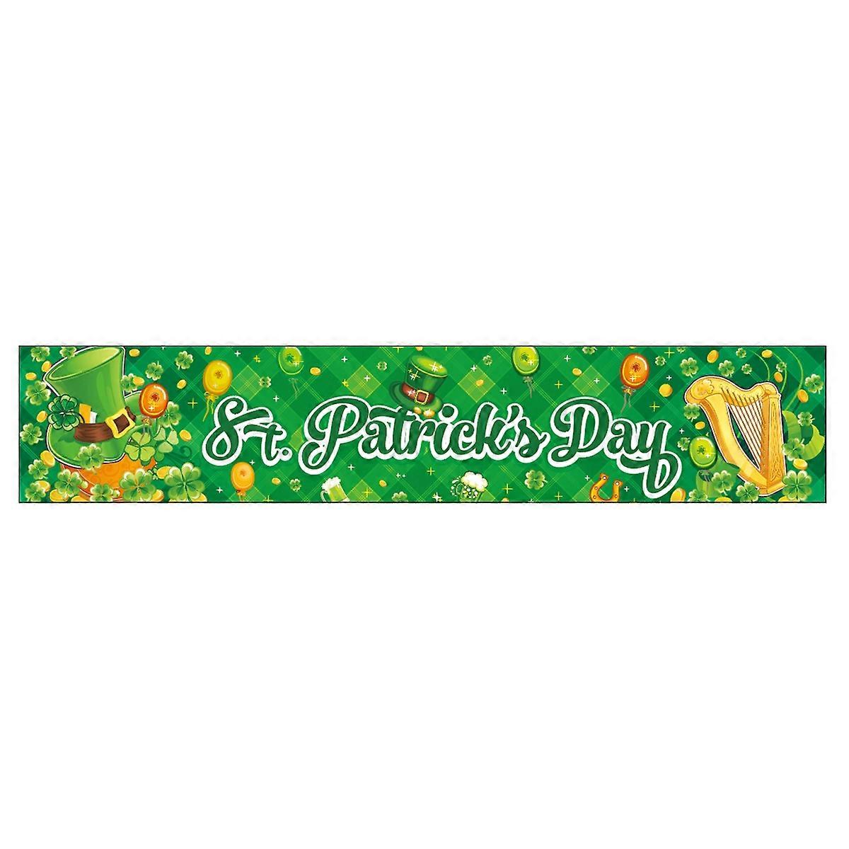 Vibrant Irish Flag Banner for Festivities