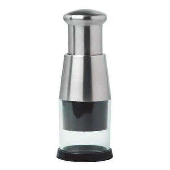 Garlic Press Stainless Steel Manual Garlic Crusher Chopper Mincer Efficient Onion Cutter