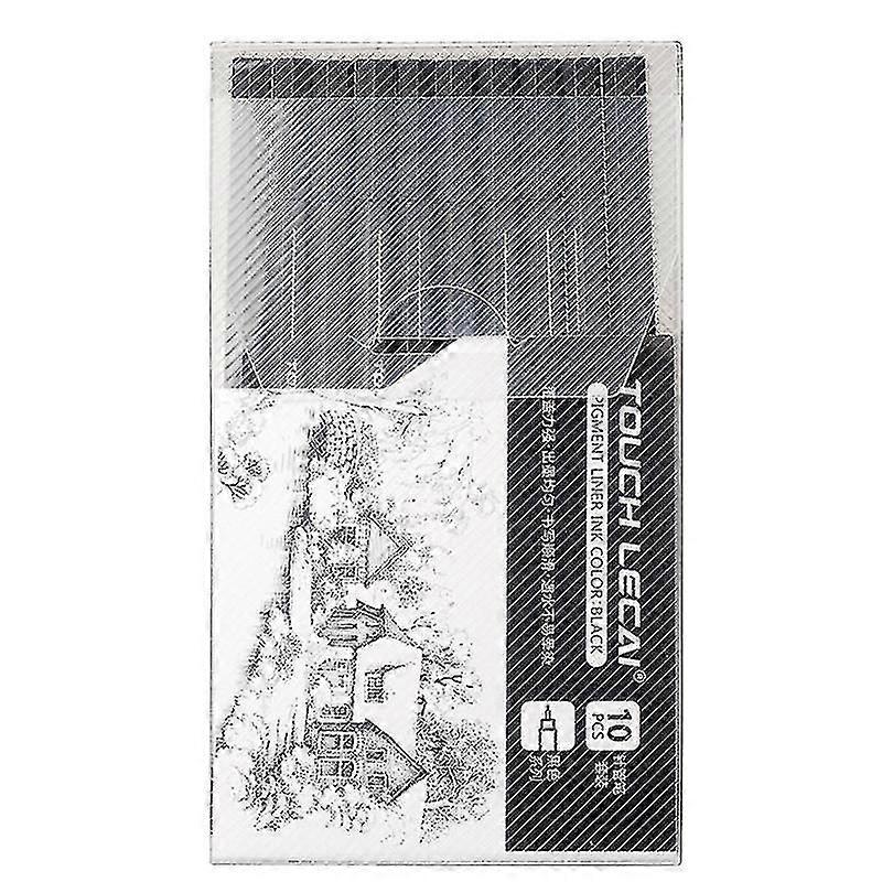 Neutral Marker Pen Set, Marker pens in neutral colors, a set of 10 for various uses