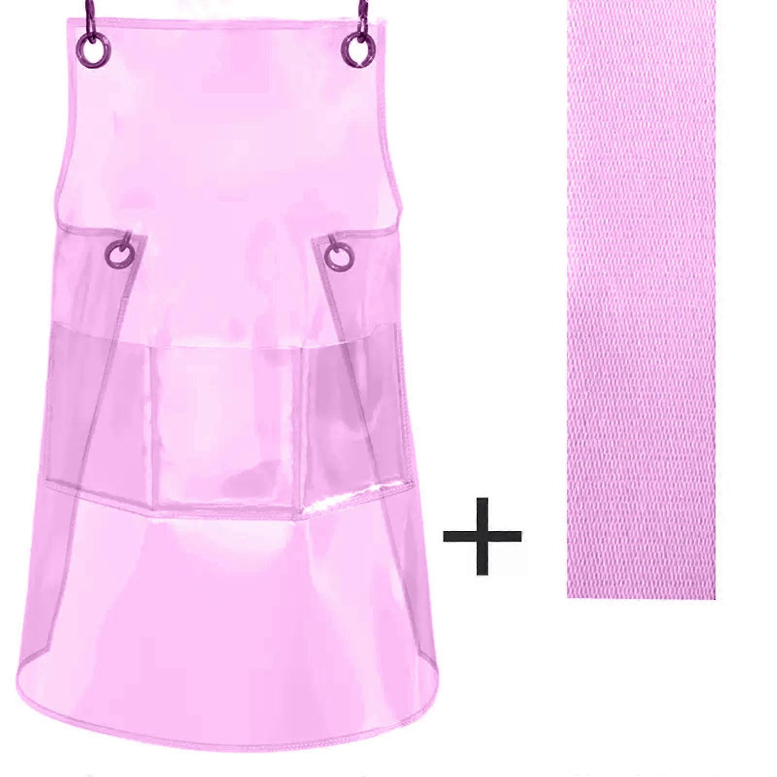 Grembiule trasparente in TPU con tasche Grembiule lavabile e traspirante Accessori per cucina Ristorante Accessorio da cucina 4 80 cm  