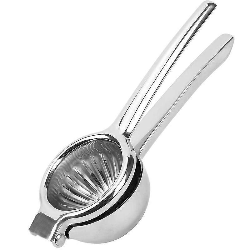Stainless Steel Lemon Squeezer - Heavy-Duty Hand Press Citrus Juicer for Limes, Oranges, and Other Citrus Fruits