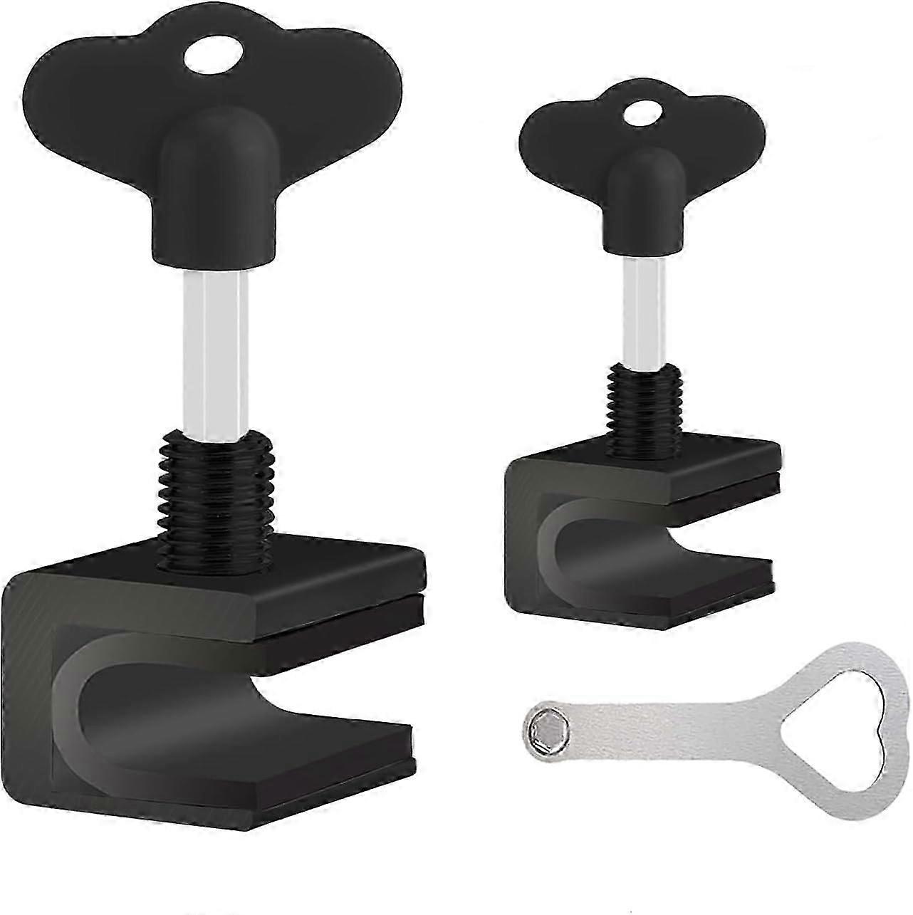 unique Window Locks,2 Sets Sliding Window Locks with Key for Vertical & Horizontal