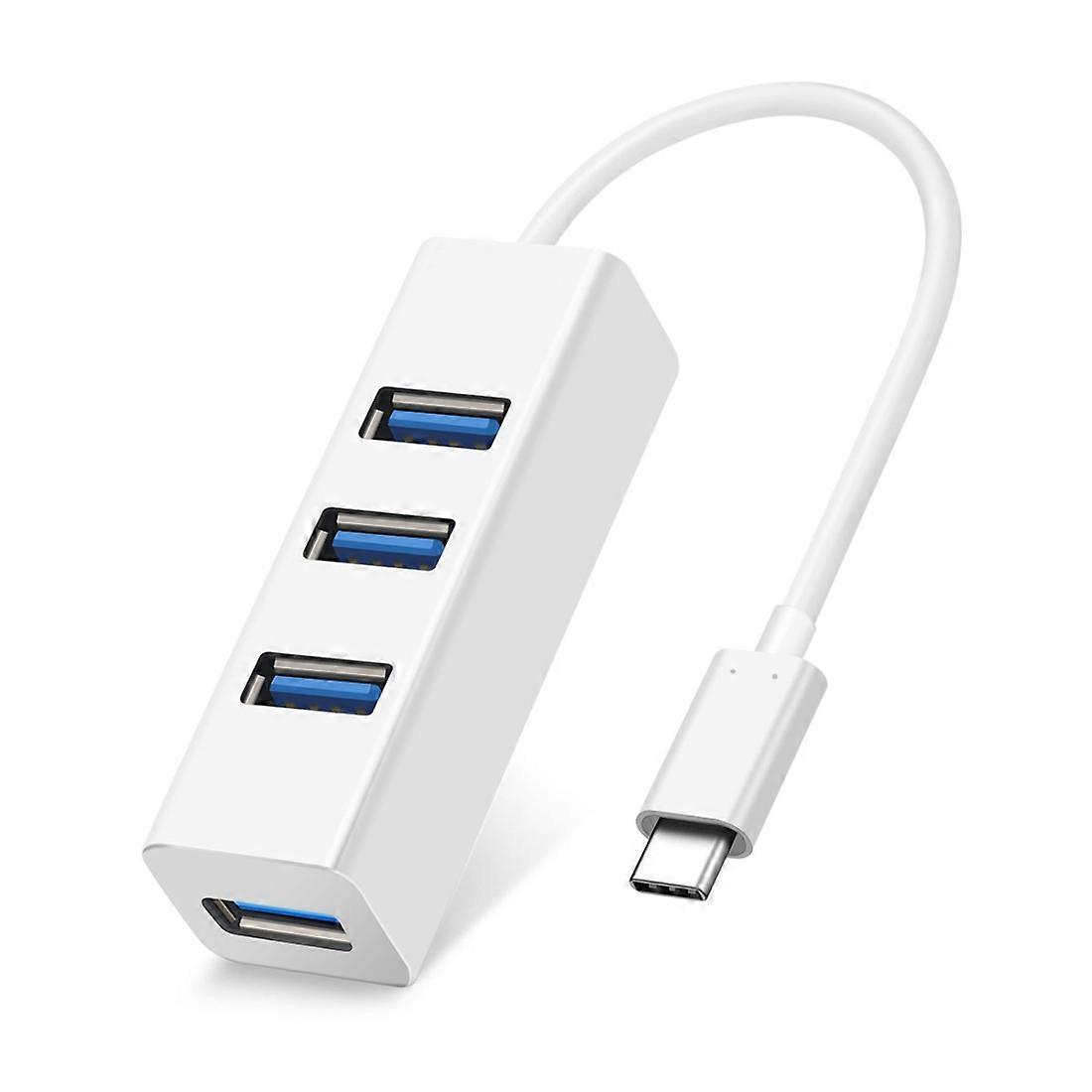 Kannettava USB-C / Type-C uros - 4 USB-porttia Naaras HUB-sovitin