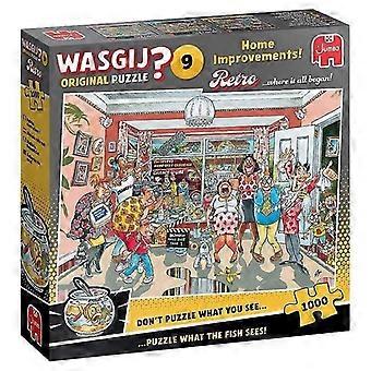 Melhorias na casa Wasgij Retro 9! Serra de vaivém (1000 peças)