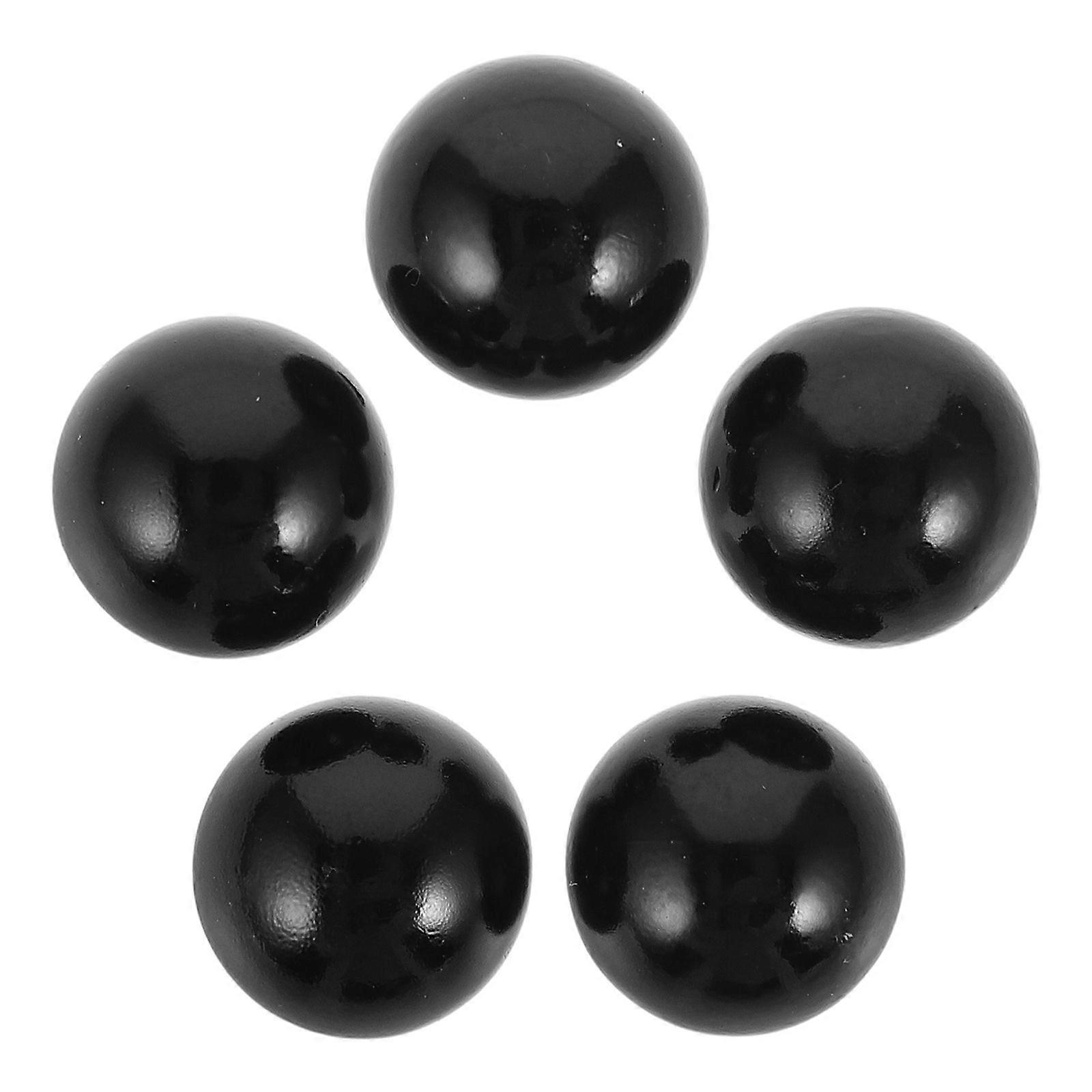 5pcs DIY Pinball Machine Balls 3D Wooden Puzzles Balls Pinball Game Accessories Pinball Machine Balls Kit