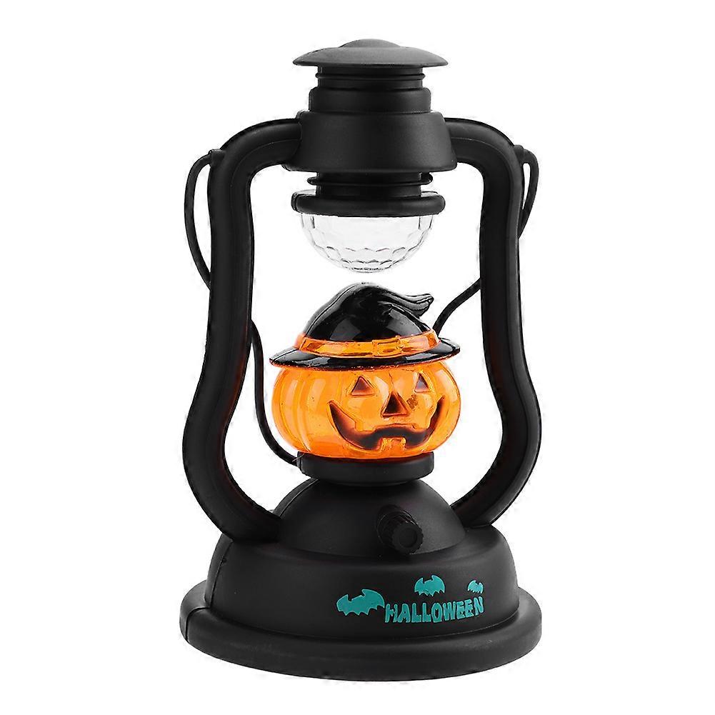 Halloween Decor Colorful Flash LED Lantern With Sound And Handle