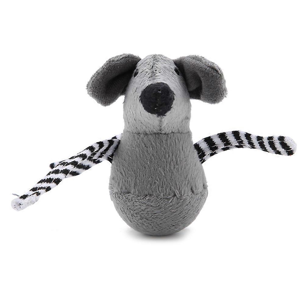 Cute Pet Cat Toy Catnip Cartoon Mouse Chick with Feather Cat Toy