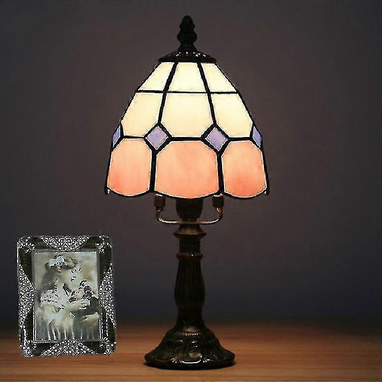 Vintage Church Gl Shade Table Lamp