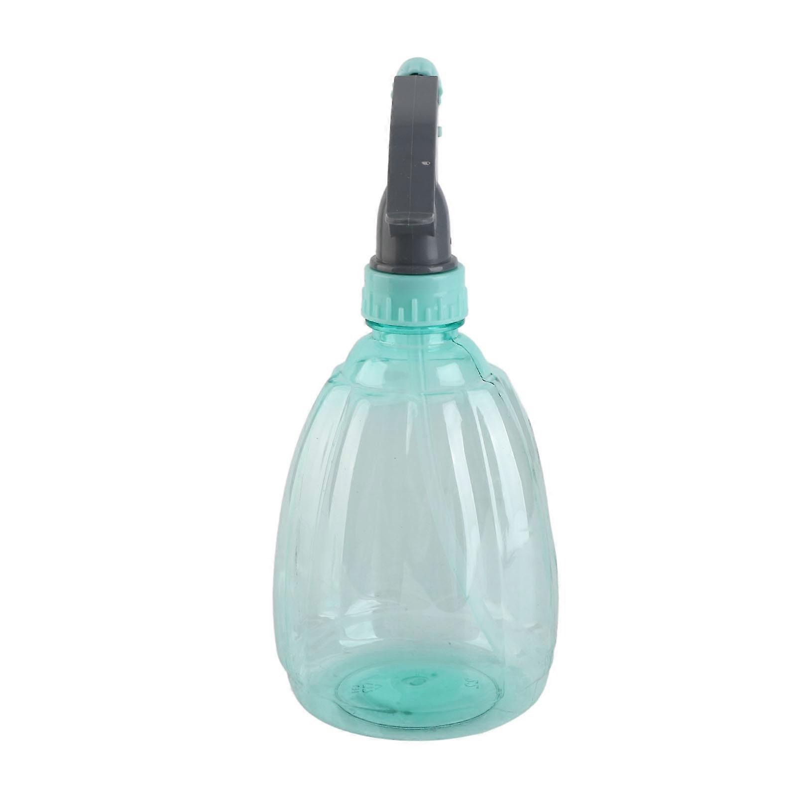 Adjustable Nozzle 500ml Green Plastic Spray Bottle, 7.8x19.5cm