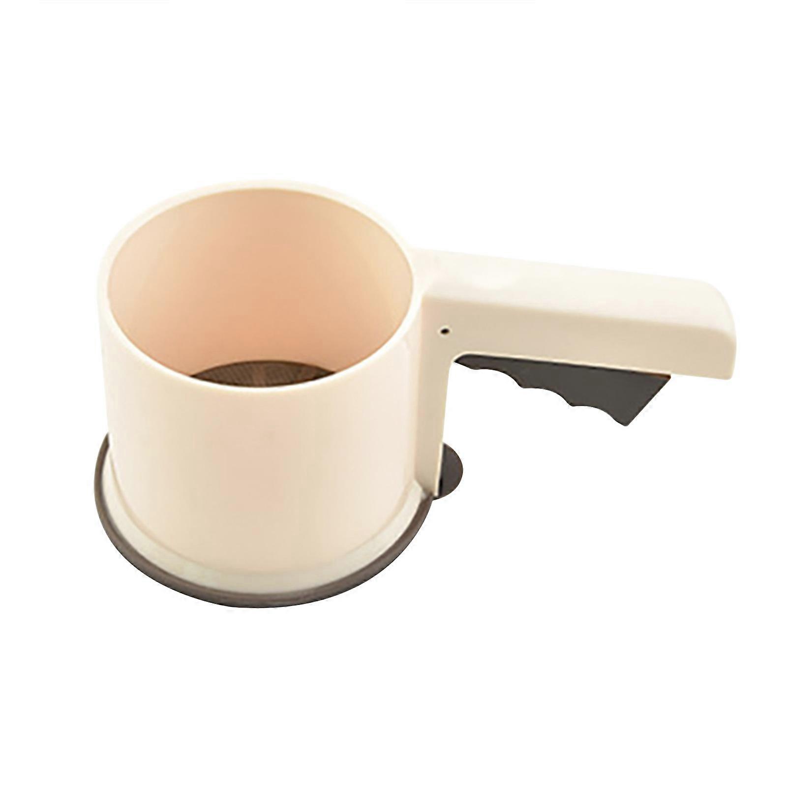 Baking Cup Type Flour Strainer Household HandHeld Fine Sieve NN