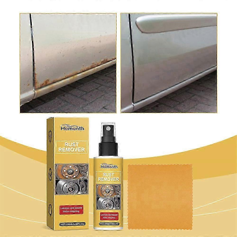 3x Multi Purpose Rust Remover Spray Metal Surface Chrome Paint Car Maintenance Iron Powder Cleaning Super Rust Remover Cleaner 30ML