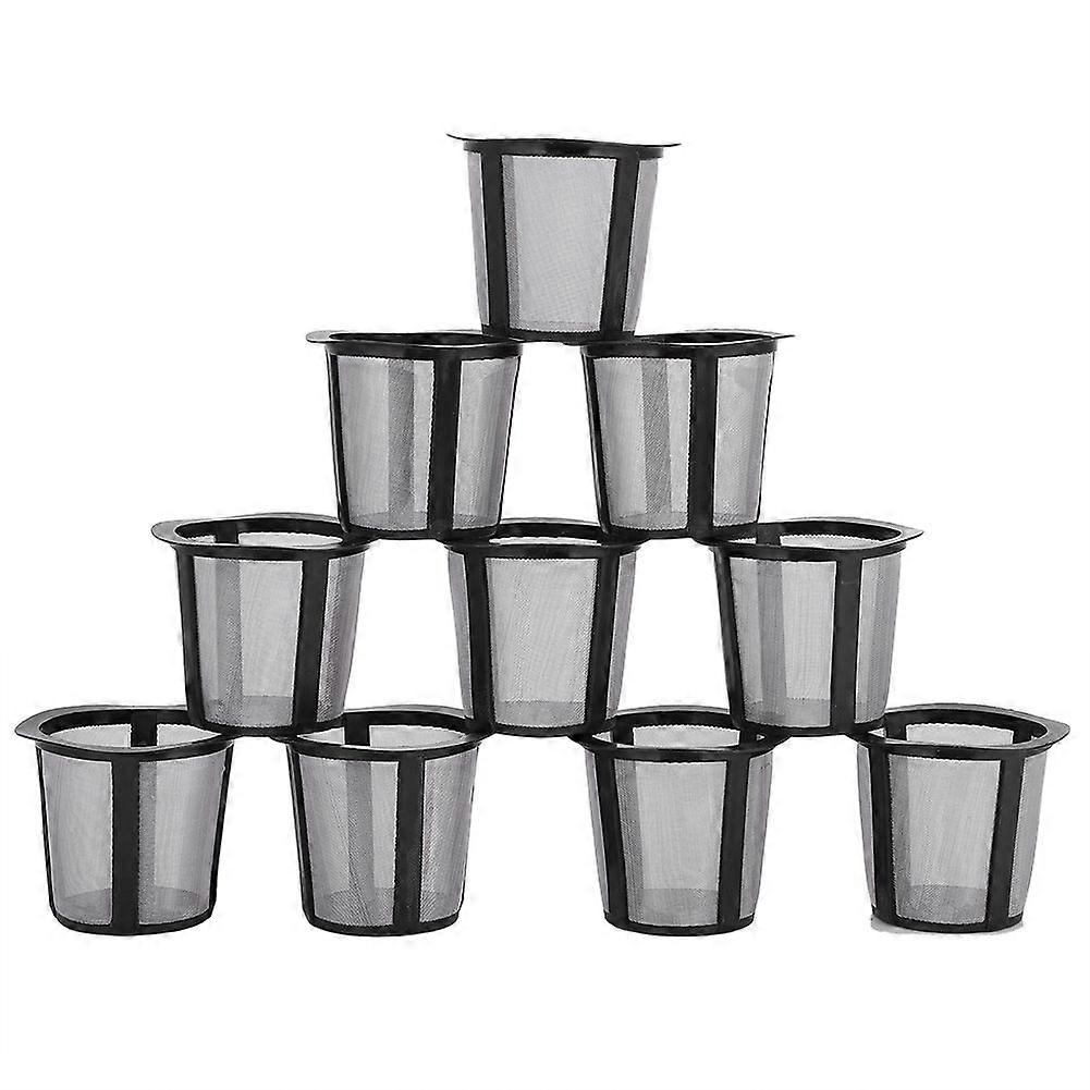 10PCS Reusable Coffee Filter, Plastic Basket for Coffee Brewing