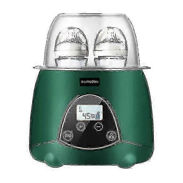 Bottle Warmers Sterilizers Baby Milk Bottle Warmers Multi Function Smart Automatic Intelligent Thermostat Disinfection Green