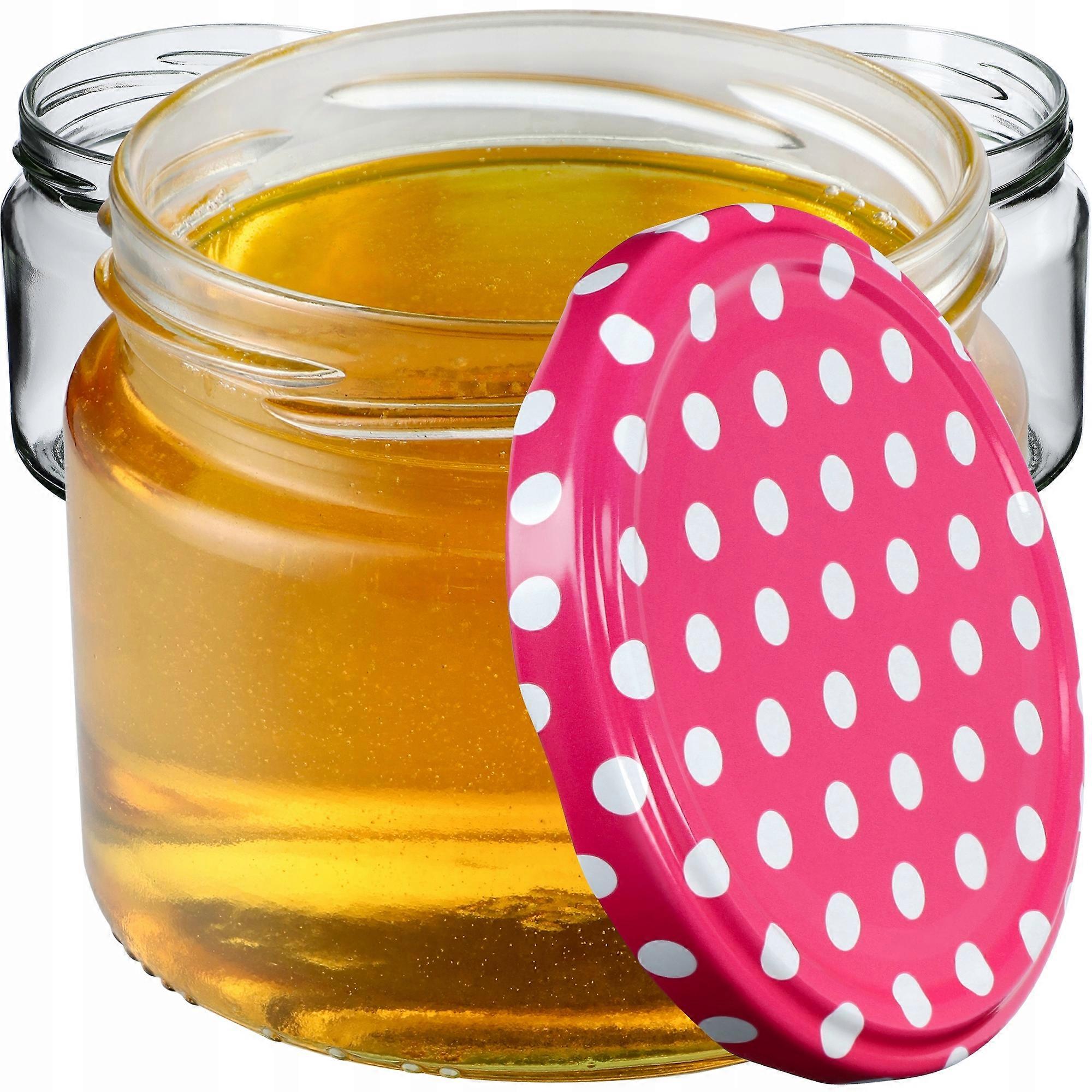 KADAX Sonka tarros 330ml 50pcs 82mm + tapas "Pink Pea"