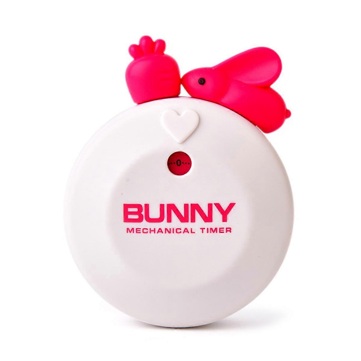 Cute Cartoon Bunny Timers 60 Minutes Mechanical Kitchen Cooking Timer Clock Loud Alarm Counters Mini Size Manual Timer