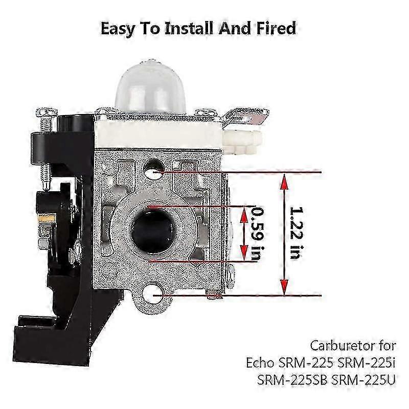 Srm225 Pas225 Carburetor Tune Up Kit For Echo Srm-225 Pas-225 A021001692 Weed-eater String Trimmer Carburetor -A1