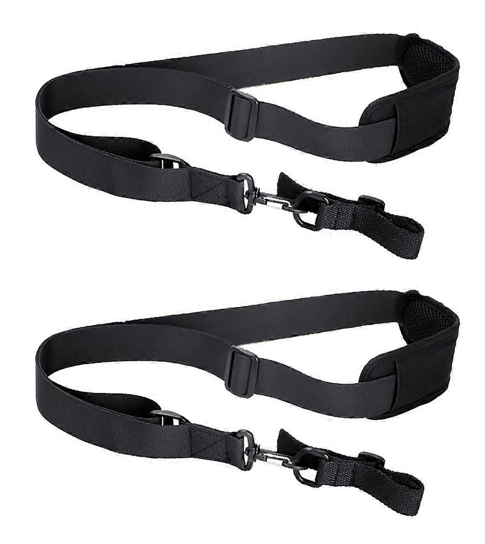 2pcs Lawn Mower Strap,Adjustable Lawn Mower Shoulder Strap with Shoulder Pad Long Trimmer Strap for Lawn Trimmer Tool Mount Side